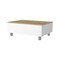 Homeroots 32" White And Oak Brown Wood and Metal Lift Top Coffee Table 535051 - alternate 4
