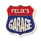 Signmission Felix's Garage, 6 Inch X 6 Inch, Plastic Sign SHI-P-6-383-FELIX - alternate 1