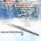 A2Z Scilab Forceps Micro 8 Inch Curved Serrated Narrow-Tip Stainless Steel Tweezers A2Z-ZR1132 - alternate 3
