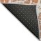 Homeroots 9' X 12' Orange and White Abstract Washable Non Skid Indoor Outdoor Area Rug 559287 - alternate 6