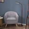 Lavish Home Floor Lamp Full Spectrum Natural Sunlight Lamp with Bendable Neck, Brown Woodgrain 72-1438 - alternate 5