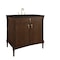James Martin Vanities Kinnsden 36" Single Vanity, Sable Oak w/ 3 CM Phantome Eclos Top D680-V36-SBK-3PHT - alternate 2