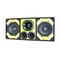 Deejay Led Loaded Box w/Two Despacito Heavy Duty 8-in Woofers One Horn and w/Two Bullet Tweeters YELLOW TBH8YELLOW - alternate 1
