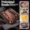 Classic Cuisine Iron Pre-Seasoned Roaster Pan w/ Brass Riveted Handles, Flanged Edges, Tapered Walls GW58N01-21 - alternate 3