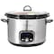 Megachef 6 Quart + 2.6 Quart Split Stainless Steel Electric Slow Cooker in SIlver MCSC-560 - alternate 2