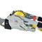 Mytee Products 2inx10ft Retractable Ratchet Straps w/Narrow Flat Hooks 3,300 lbs WLL Yellow RS210R-FH - alternate 4