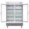 Koolmore 54" 2 Glass Door Commercial Reach-in Refrigerator Cooler with LED Lighting - 47 cu. Ft RIR-2D-GD - alternate 3