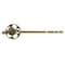 Kingston Brass Universal Front or Side Mount Toilet Tank Lever with Knurled Handle, Antique Brass KTRKXD3 - alternate 1