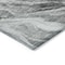 Homeroots 3' X 5' Gray Charcoal And Ivory Abstract Washable Indoor Outdoor Area Rug 582992 - alternate 2