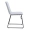 Leisuremod Zylar PU Leather Executive Visitor Chair, Office and Conference Chair ZO18GRF - alternate 5