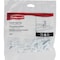 Rubbermaid White Direct Mount Back Clip, 6-Count FG3D69LWWHT - alternate 1
