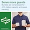 Tork Multifold Paper Towel Sheets, 1 Ply, 200 Sheets, White, 12 PK 420590 - alternate 4