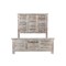 Homeroots Three Piece White Solid Wood Bedroom Set 643640 - alternate 4