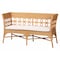 Bali & Pari Matilde Bohemian Light Honey Rattan 3-Piece Dining Nook Set 258-14174-14175-14188-ZORO - alternate 4