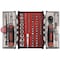 Performance Tool 78 pc. Ratcheting Driver Tool Set, Bits, Sockets, Ratchet, Case W1745 - alternate 3