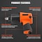 Vevor 50pcs Pro Air Tool and Accessories Kit Air Impact and Ratchet Wrench Hammer, 50PK WF-009 - alternate 2