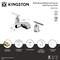 Kingston Brass Widespread Bathroom Faucet with Pop-Up Drain, Polished Chrome KB8921CML - alternate 2