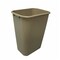 Impact Soft-Sided Plastic 41 Quart WasteBasket No Pinch'm - Beige - 12/Case, 12PK 7703-15 - alternate 1