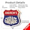 Signmission Andrew's Garage, 18 inch X 18 inch, Plastic Sign, 2PK SHI-P-2PACK-18-383-ANDREW - alternate 3