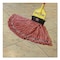 Rubbermaid Commercial 60 in Mop and Broom Handles, 1" Dia, Red/Yellow, Fiberglass FGH14600RD00 - alternate 2