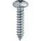 Auveco 12 x 1in Phillips Pan Head Tapping Screw Zinc, 100PK 3086 - alternate 1