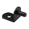 Prime-Line Shelf Support Peg, 5mm., L Bracket, Metal, Black, 8PK U 101718 - alternate 1
