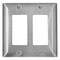 Leviton Wall Plate, Toggle, Stainless Steel SLJ62-C - alternate 1