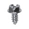 Auveco 8 x 3/8in Slotted Hex Washer Head Tapping Screw Zinc, 100PK 3373 - alternate 1