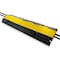 Pyle Cable Ramp, 1.80 in H, 39.40 in L, 9.60 in W, 2 Channel, Thermoplastic Rubber PCBLCO103 - alternate 5