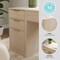 Martha Stewart Kayden Home Office Modular 3 Drawer File Cabinet in Light Natural w/Brushed Gold Hardware NAN-FY-23042-FC-LNT-GLD-MS - alternate 3