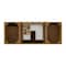 James Martin Vanities Hudson 60" Single Vanity Cabinet, Honey Oak 435-V60S-HNO - alternate 6