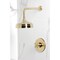 Kingston Brass Single-Handle Pressure Balanced Shower Faucet, Brushed Brass KB6337BXSO - alternate 3