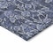 Homeroots 5' X 8' Navy Blue Denim Blue And Ivory Floral Washable Indoor Outdoor Area Rug 581907 - alternate 7