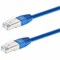 Monoprice Cat6A 26AWG Cable, 6" Blue 11220 - alternate 1