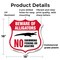 Signmission Alligator Warning Shield Sign Beware Of, 18 Inch X 18 Inch, Plastic Sign SHI-P-18-358 - alternate 3