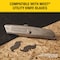 Stanley Classic 99 6 in. Retractable Utility Knife Gray  10-099 - alternate 5