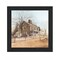 Homeroots House on Chestnut Black Framed Print Wall Art 407382 - alternate 1