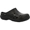 Muck Kids Muckster Clog, 10 M, Leather, 3 in H, Black MMLCK00C - alternate 2