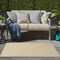 Homeroots 2' X 3' Natural And Tan Geometric Indoor Outdoor Area Rug 573882 - alternate 4