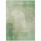 Homeroots 3' X 5' Artichoke Green Geometric Washable Indoor Outdoor Area Rug 608082 - alternate 3