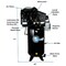 Atlas Automotive Equipment 5Hp 80 Gallon Commercial Air Compressor W/ Plus Package MP-5080VMBA - alternate 2