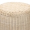 Bali & Pari Sarna Natural Rattan End Table  with Scalloped Base 266-14568-ZORO - alternate 2