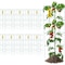 Vevor Tomato Cages Plant Support Cage Square Steel 3.8FT Green for Garden, 10PK VV-KZDFQJ11.8X46LS10Z - alternate 1