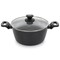 Oster 10 Piece Non-Stick Aluminum Cookware Set in Black and Grey Speckle 127710.1 - alternate 6