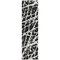 Homeroots 8' Runner Black and White Abstract Washable Non Skid Indoor Outdoor Runner Rug 559236 - alternate 2