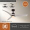 Vaxcel North Bend, 52 in, Bronze Indoor/Outdoor Ceiling Fan, Ash Blades, LED, Remote, DC F0139 - alternate 4