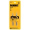 Dewalt 3" 12 TPI U-Shank Wood Scrolling Wood Cutting HCS Jig Saw Blade, PK2 DW3715H2 - alternate 2