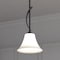 Vaxcel Willowbrook Mini Pendant Light, Matte Black, Frosted White Glass, 8-In. Wide P0461 - alternate 6
