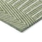 Homeroots 5' X 8' Green And Ivory Geometric Washable Indoor Outdoor Area Rug 596921 - alternate 2