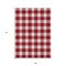 Homeroots 9' X 12' Red And Ivory Plaid Washable Indoor Outdoor Area Rug 595431 - alternate 5